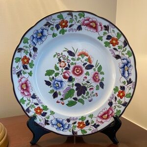 Booths "Battersea" Ironstone Plate 8.5", Rare